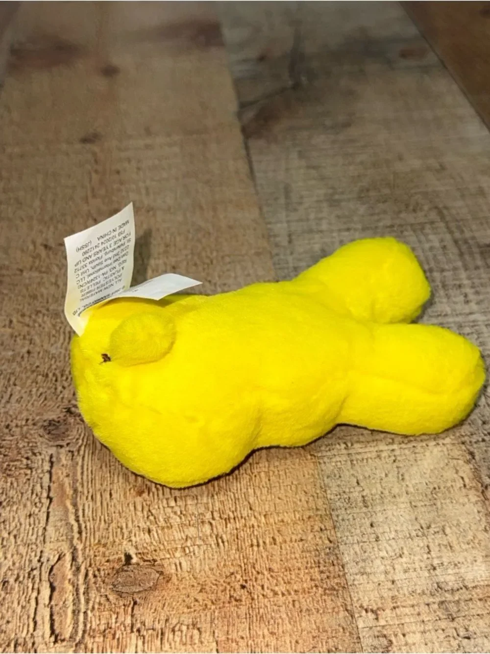 POMPOMPURIN  PEEPS X HELLO KITTY Bunny Plush 5” Easter Yellow